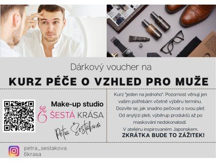 KURZ pro MUŽE voucher 2