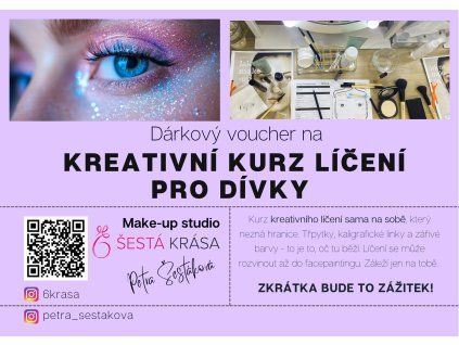 Kreativní kurz líčení DÍVKY 2