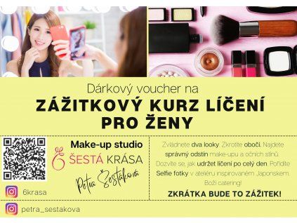 BEZ dárkový voucher na kurz líčení NEW